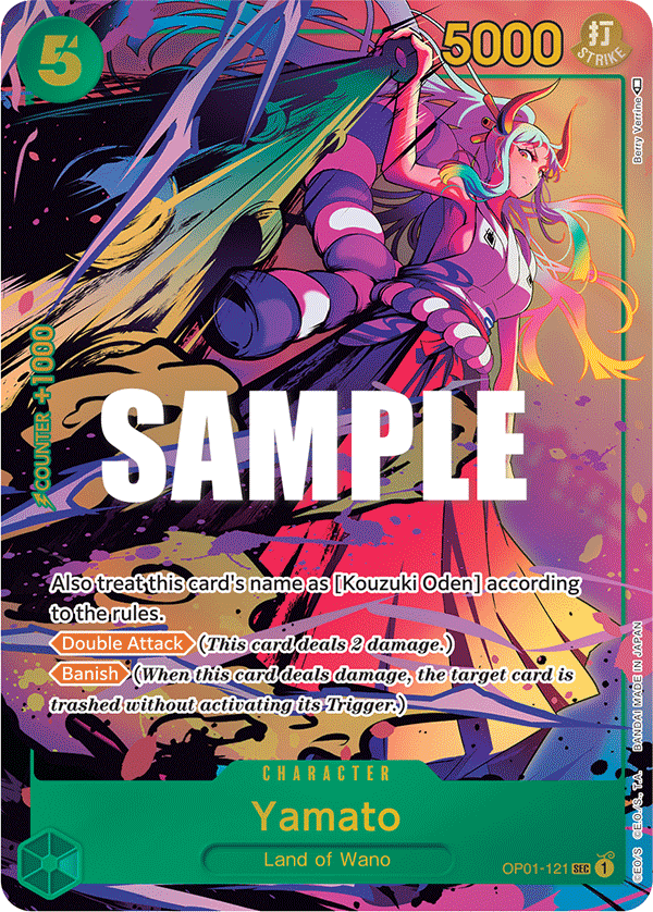OP01-121 - Yamato (SEC) (Alt Art)