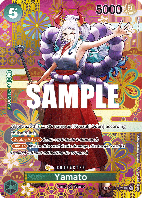 OP01-121 - Yamato (SEC) (Alt Art) (Special Card)