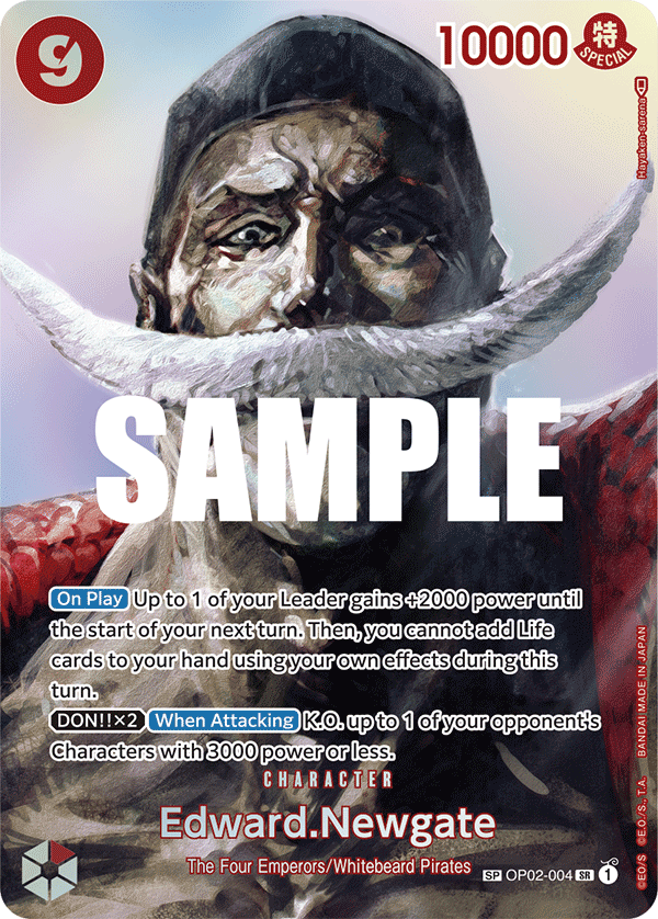 OP02-004 - Edward.Newgate (SR) (Alt Art) (Special Card)
