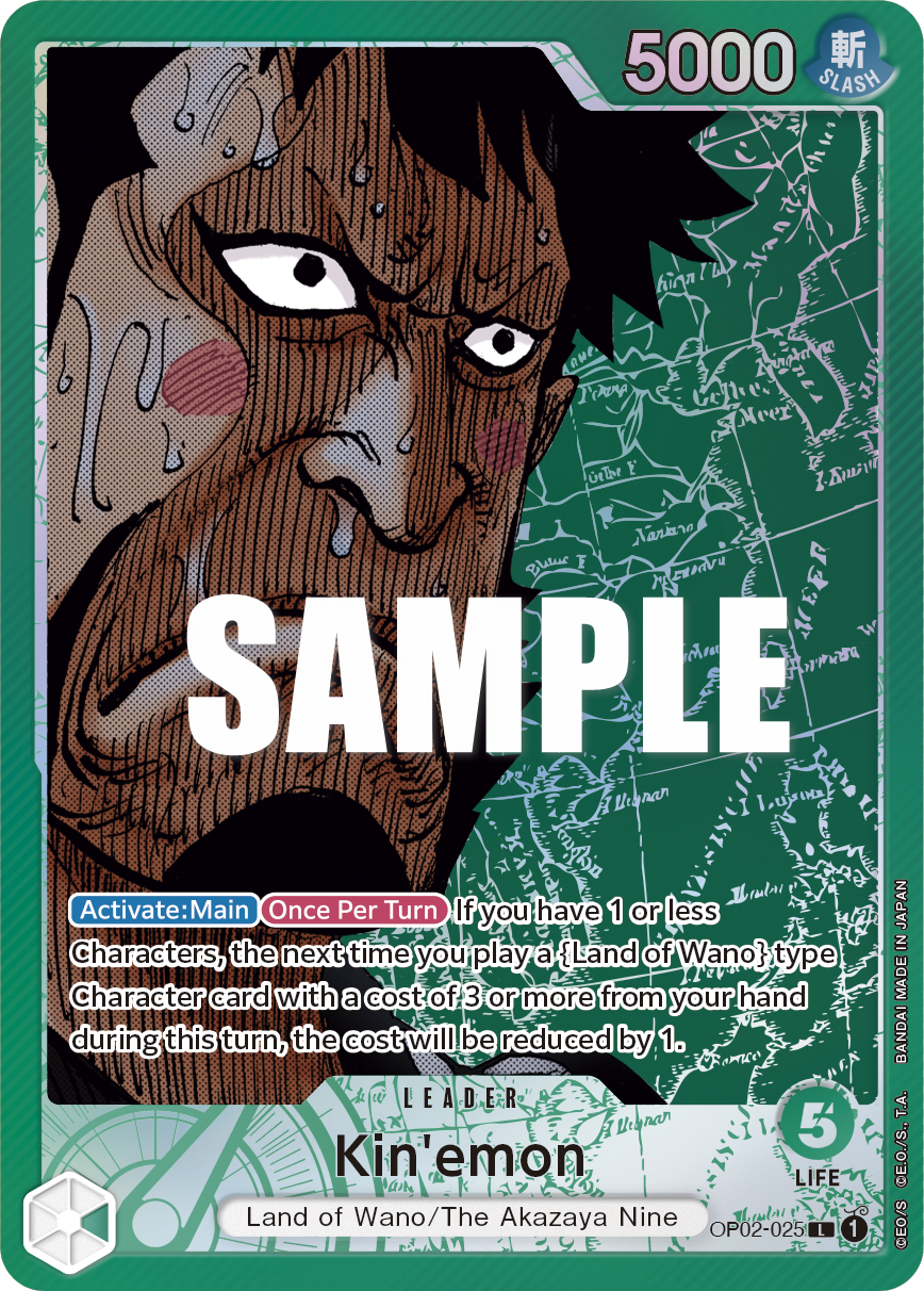 OP02-025 - Kin'emon (Leader) (Alt Art)