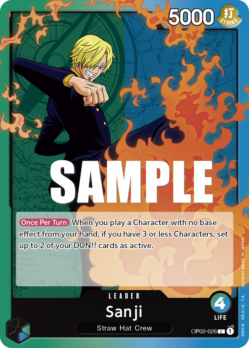 OP02-026 - Sanji (Leader)