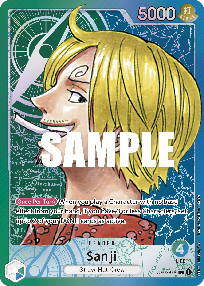 OP02-026 - Sanji (Leader) (Alt Art)