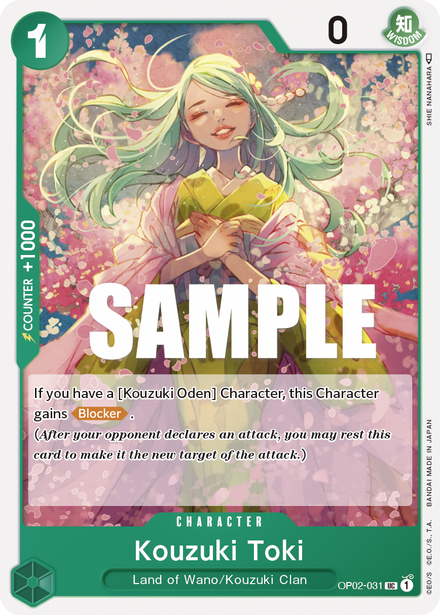 OP02-031 - Kouzuki Toki
