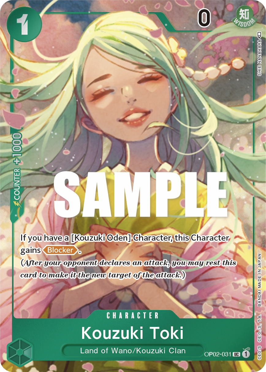 OP02-031 - Kouzuki Toki (Alt Art)