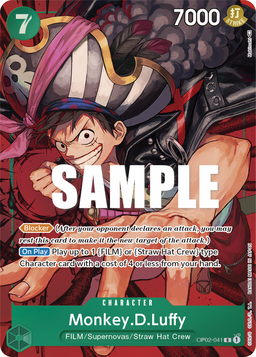 OP02-041 - Monkey.D.Luffy (Alt Art)