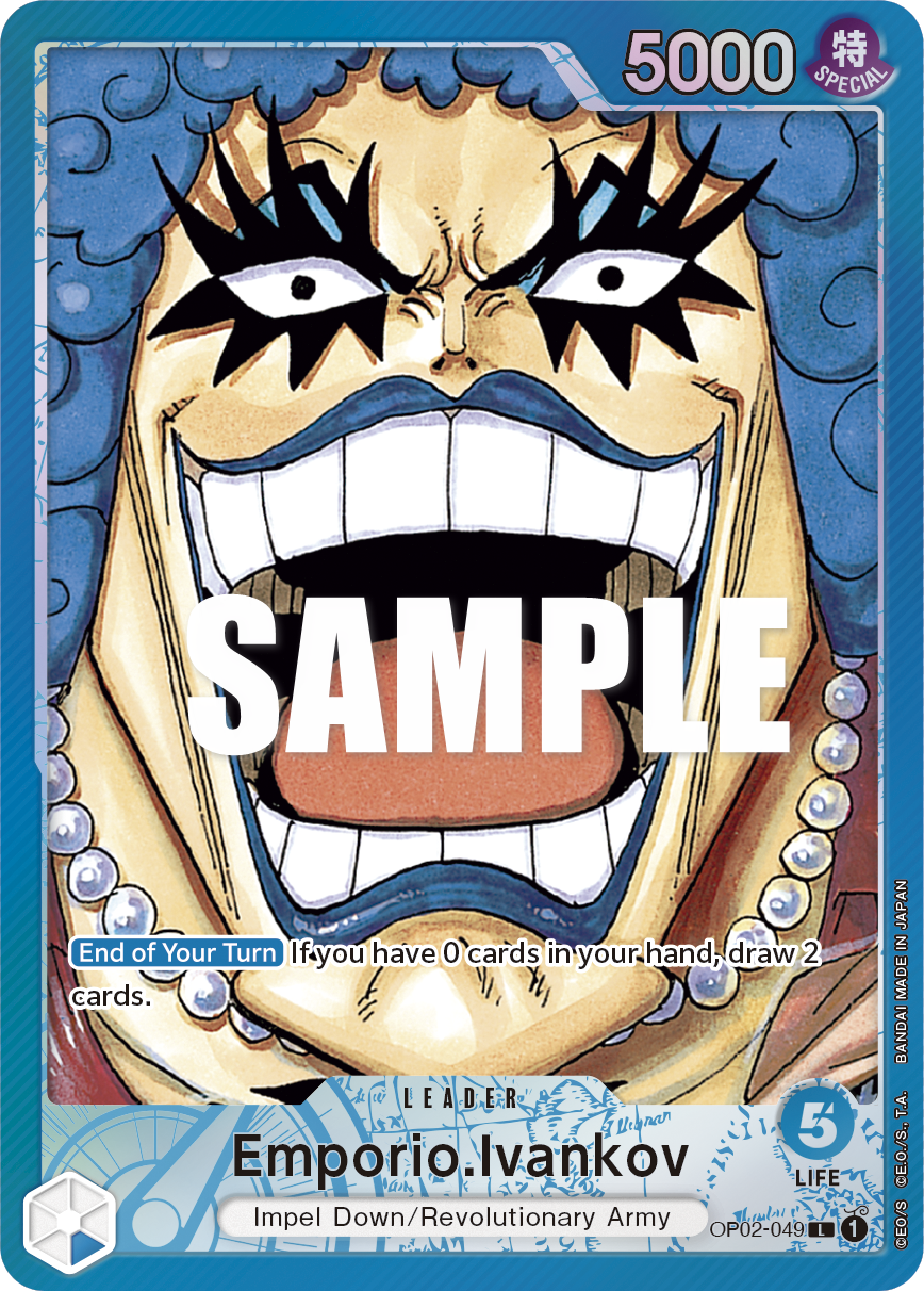 OP02-049 - Emporio.Ivankov (Leader) (Alt Art)