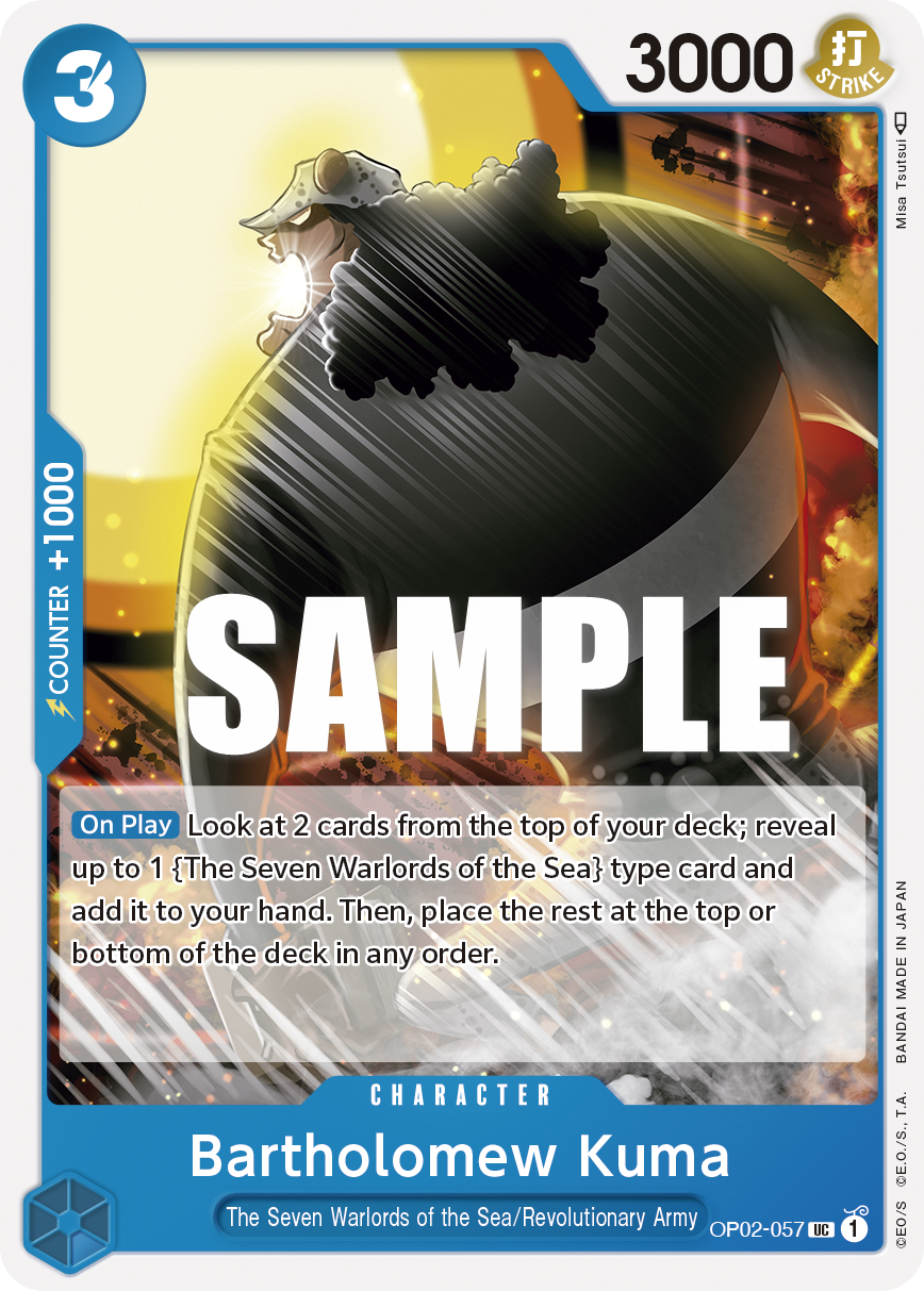 OP02-057 - Bartholomew Kuma