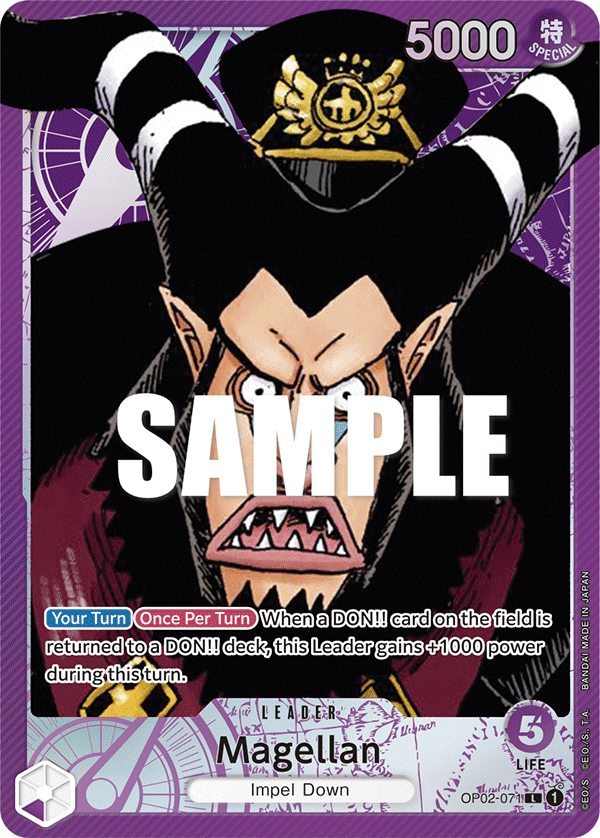 OP02-071 - Magellan (Leader) (Alt Art)