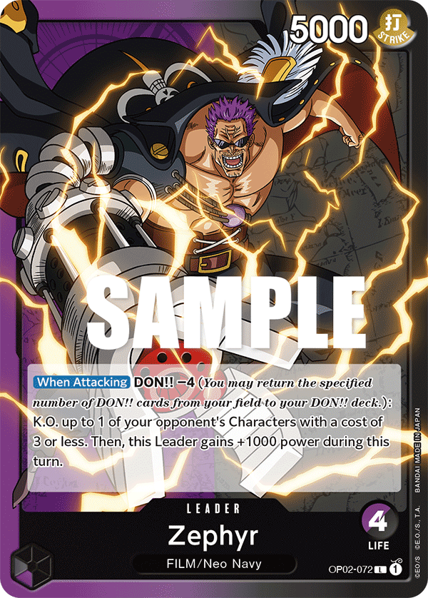 OP02-072 - Zephyr (Leader)