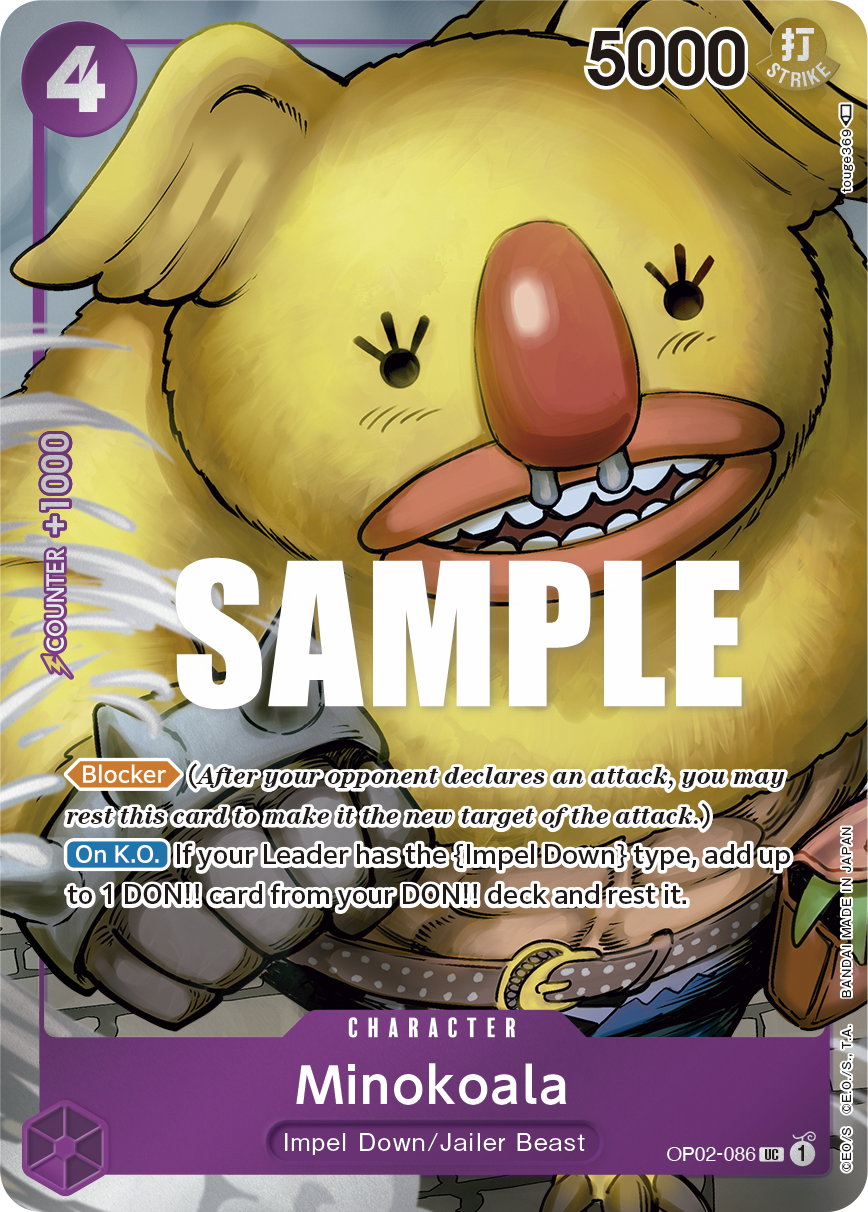 OP02-086 - Minokoala (Alt Art)