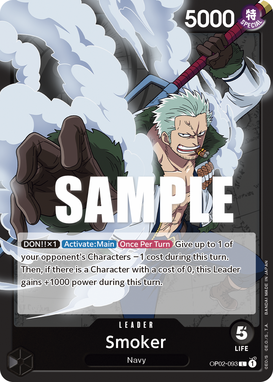 OP02-093 - Smoker (Leader)