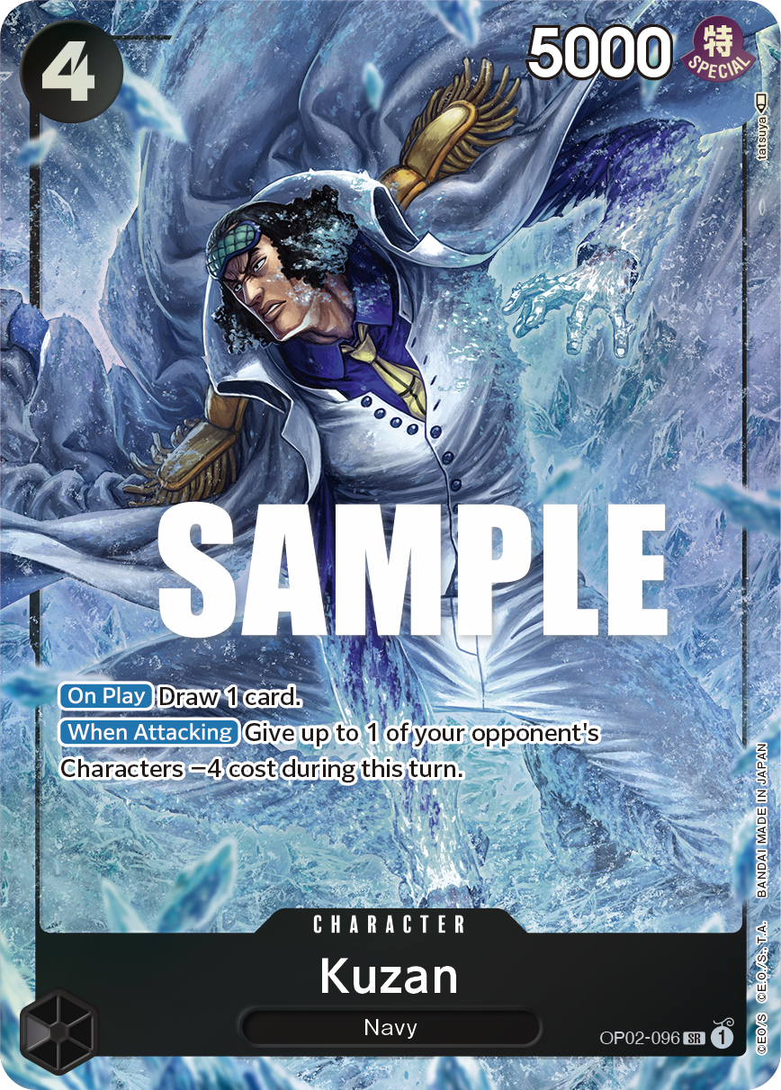 OP02-096 - Kuzan (SR) (Alt Art)