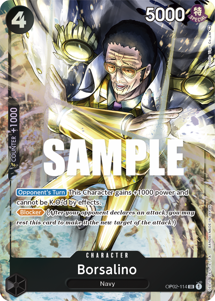 OP02-114 - Borsalino (SR) (Alt Art)