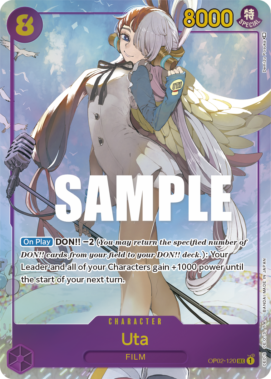 OP02-120 - Uta (SEC) (Alt Art)