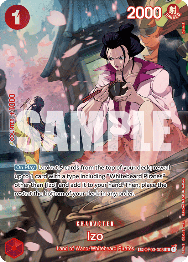 OP03-003 - Izo (Alt Art) (Special Card)