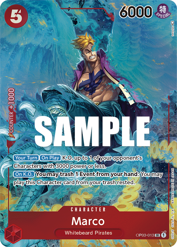 OP03-013 - Marco (SR) (Alt Art)