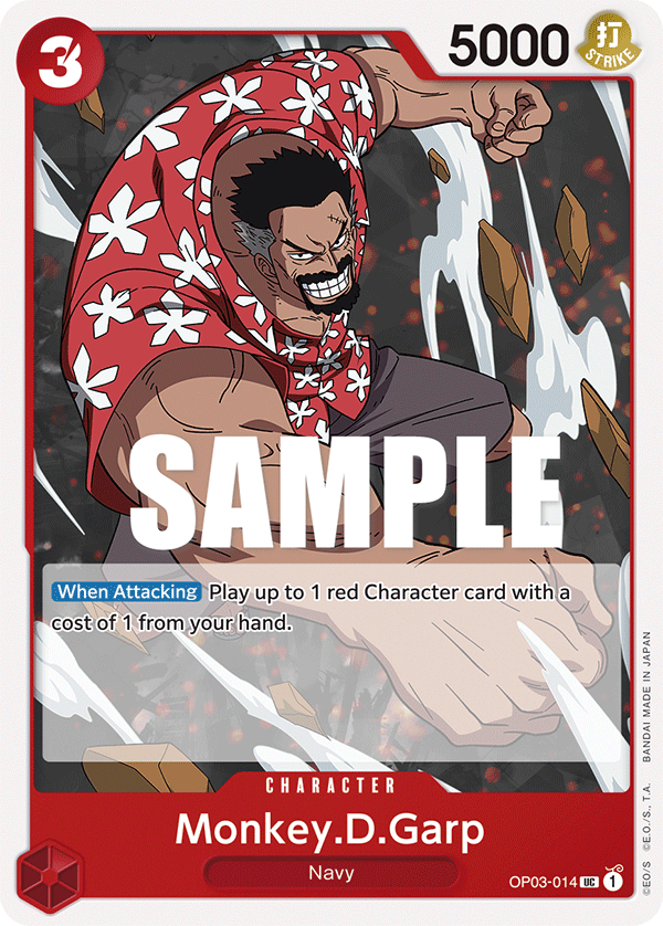 OP03-014 - Monkey.D.Garp
