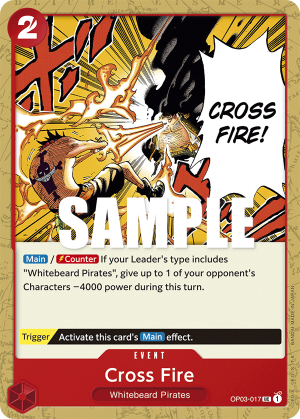 OP03-017 - Cross Fire