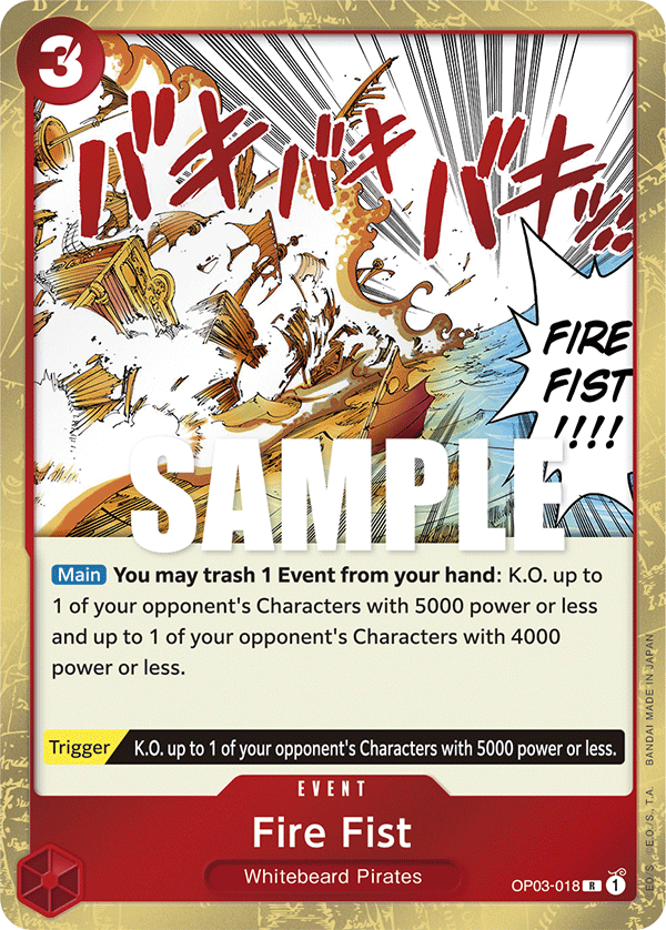 OP03-018 - Fire Fist
