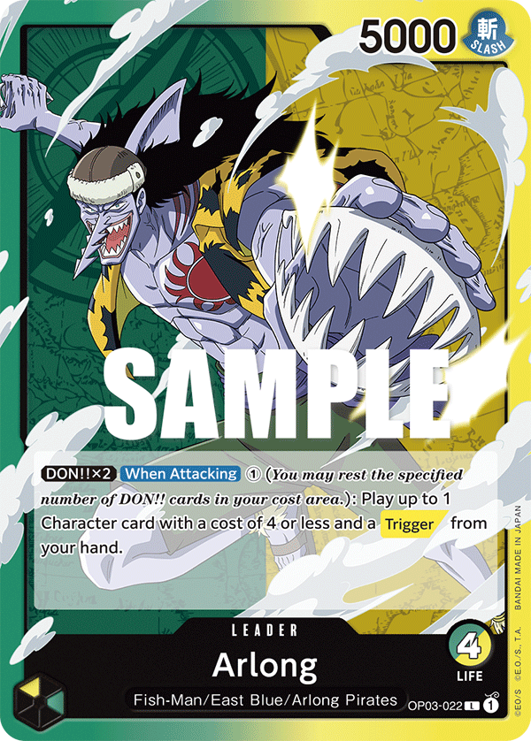 OP03-022 - Arlong (Leader)