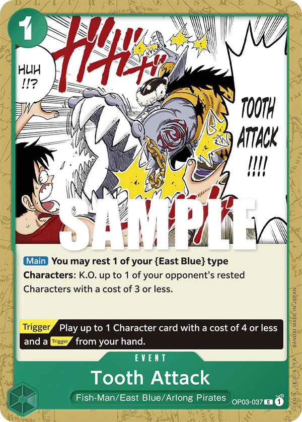 OP03-037 - Tooth Attack