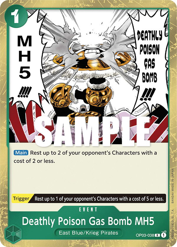 OP03-038 - Deathly Poison Gas Bomb MH5