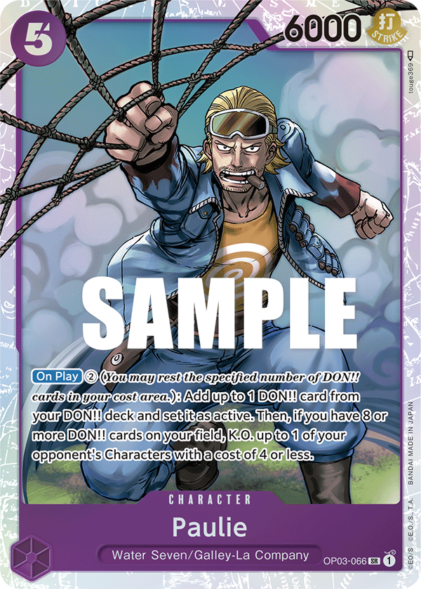 OP03-066 - Paulie (SR)