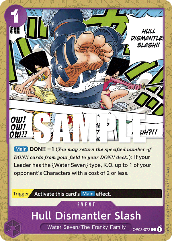 OP03-073 - Hull Dismantler Slash