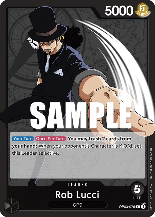 OP03-076 - Rob Lucci (Leader)