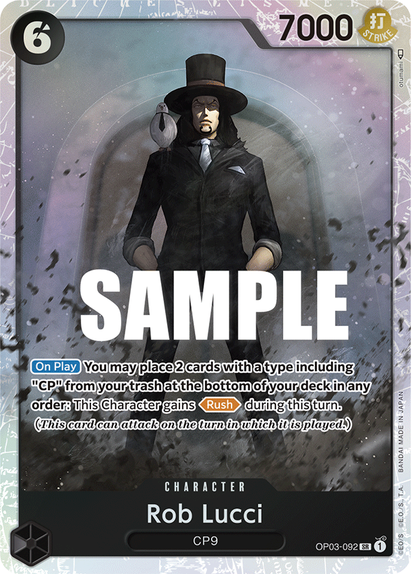 OP03-092 - Rob Lucci (SR)
