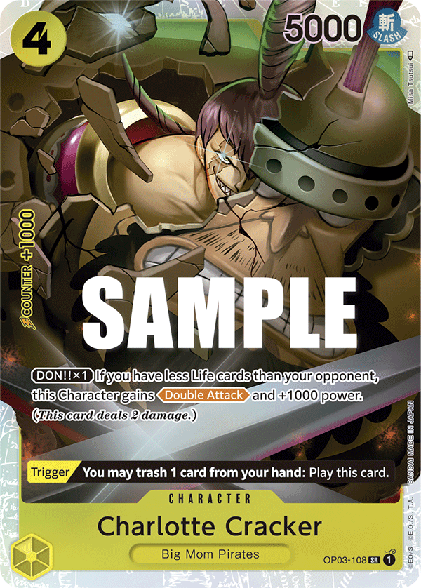OP03-108 - Charlotte Cracker (SR)