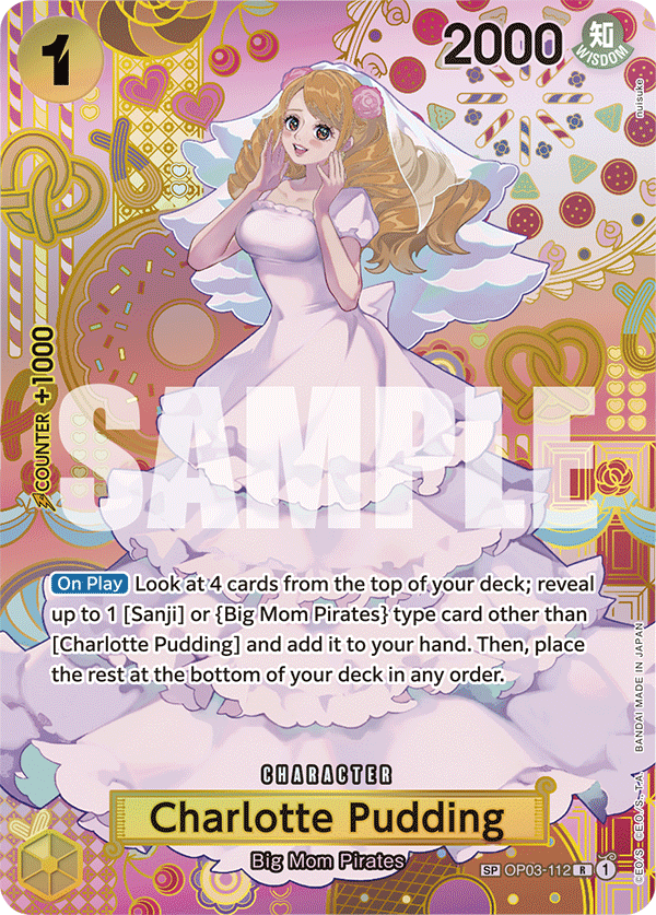OP03-112 - Charlotte Pudding (Alt Art) (Special Card)