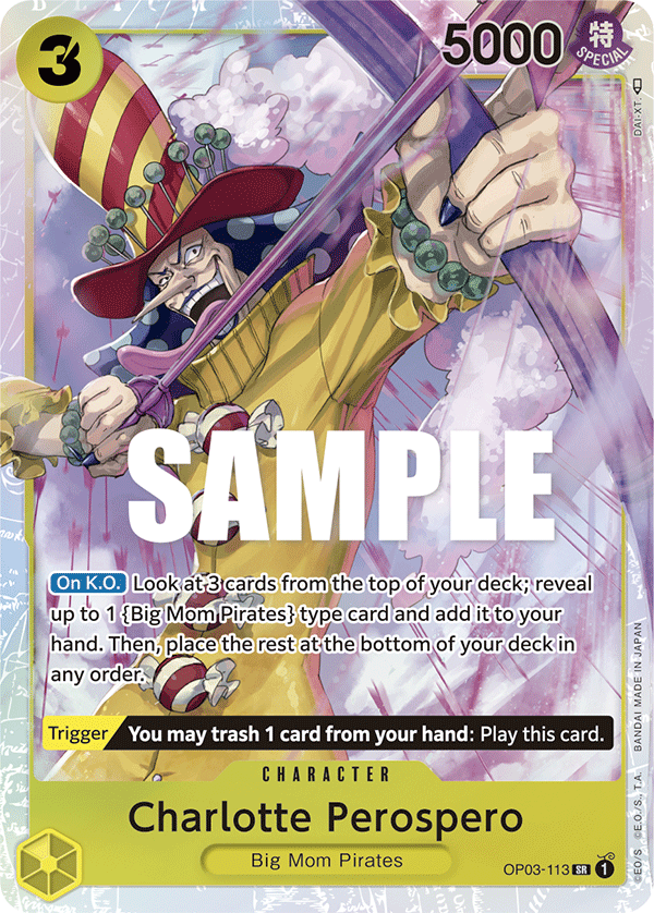 OP03-113 - Charlotte Perospero (SR)