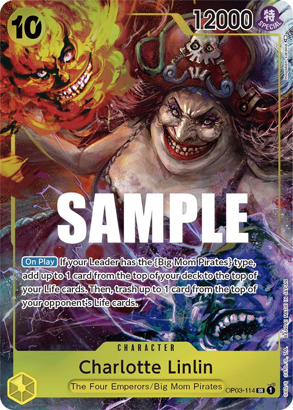 OP03-114 - Charlotte Linlin (SR) (Alt Art)