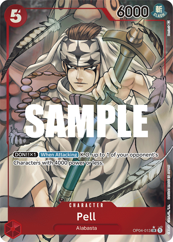 OP04-013 - Pell (SR) (Alt Art)