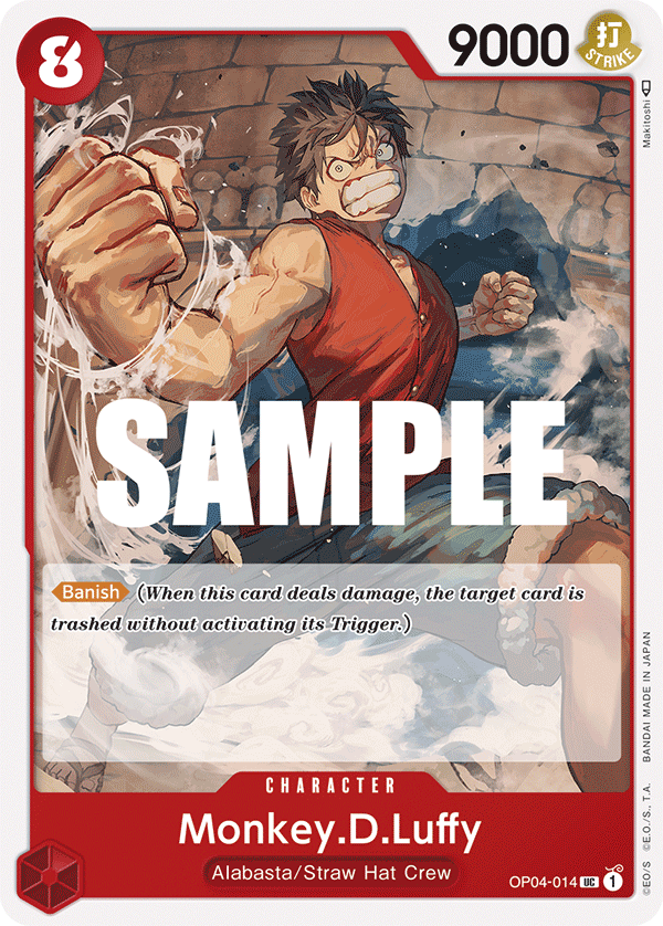 OP04-014 - Monkey.D.Luffy