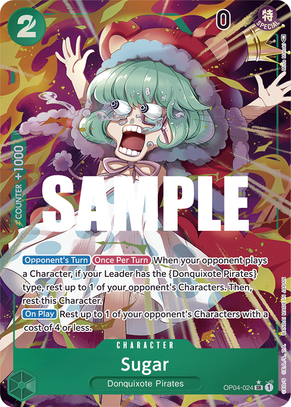 OP04-024 - Sugar (SR) (Alt Art)