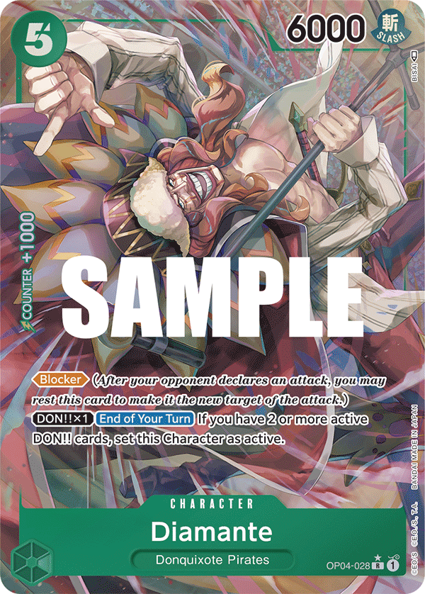 OP04-028 - Diamante (Alt Art)