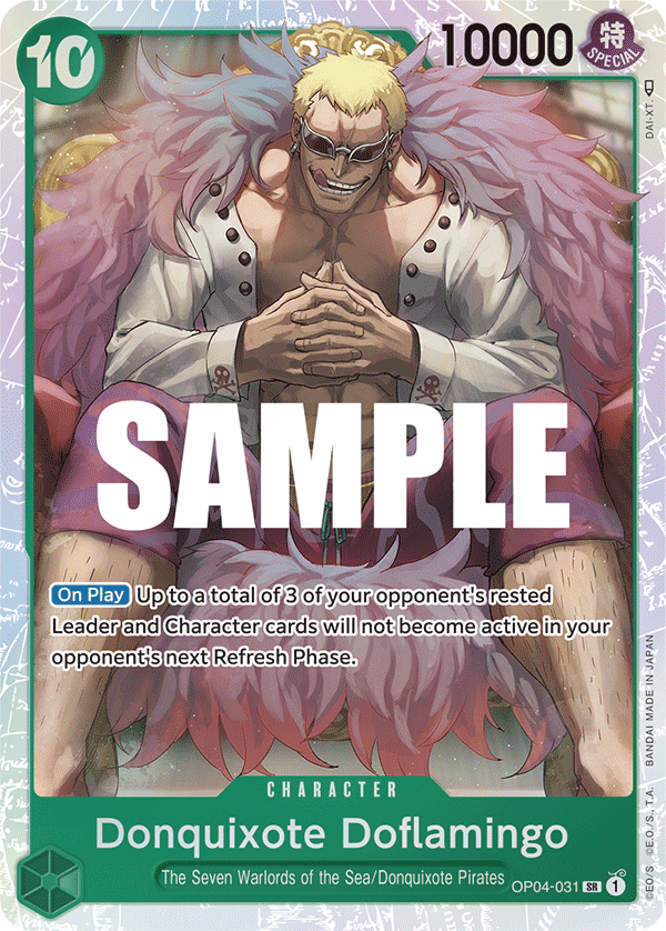 OP04-031 - Donquixote Doflamingo (SR)