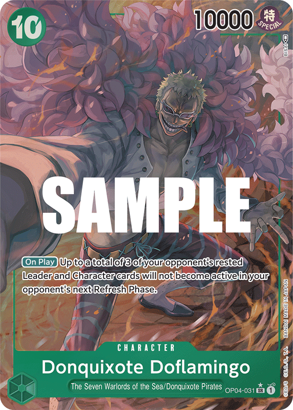 OP04-031 - Donquixote Doflamingo (SR) (Alt Art)