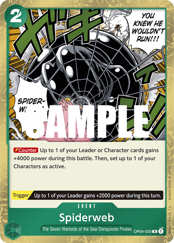 OP04-035 - Spiderweb