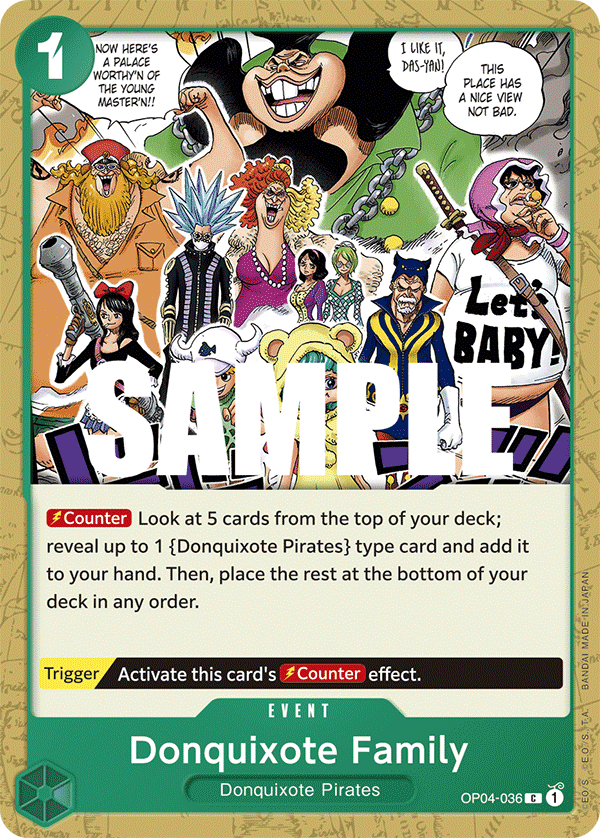 OP04-036 - Donquixote Family