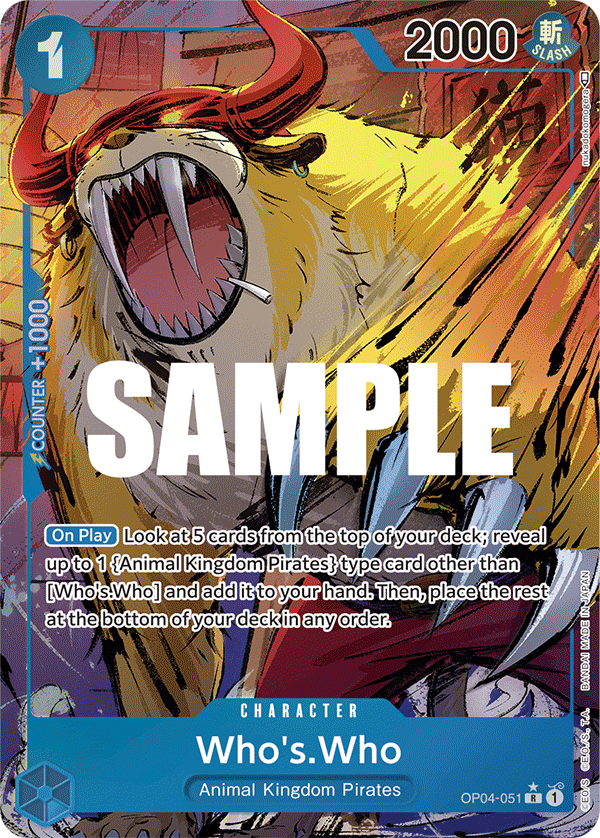 OP04-051 - Who's.Who (Alt Art)