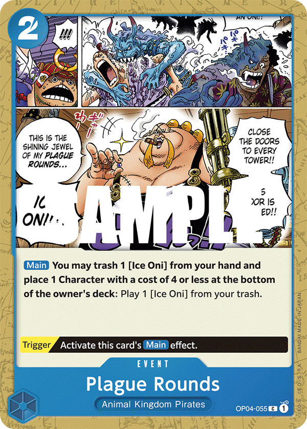 OP04-055 - Plague Rounds