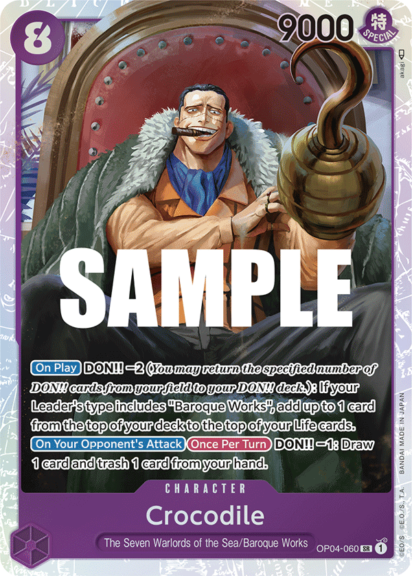 OP04-060 - Crocodile (SR)