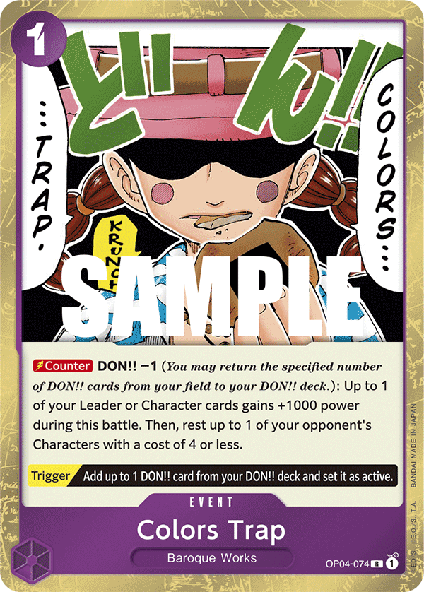OP04-074 - Colors Trap