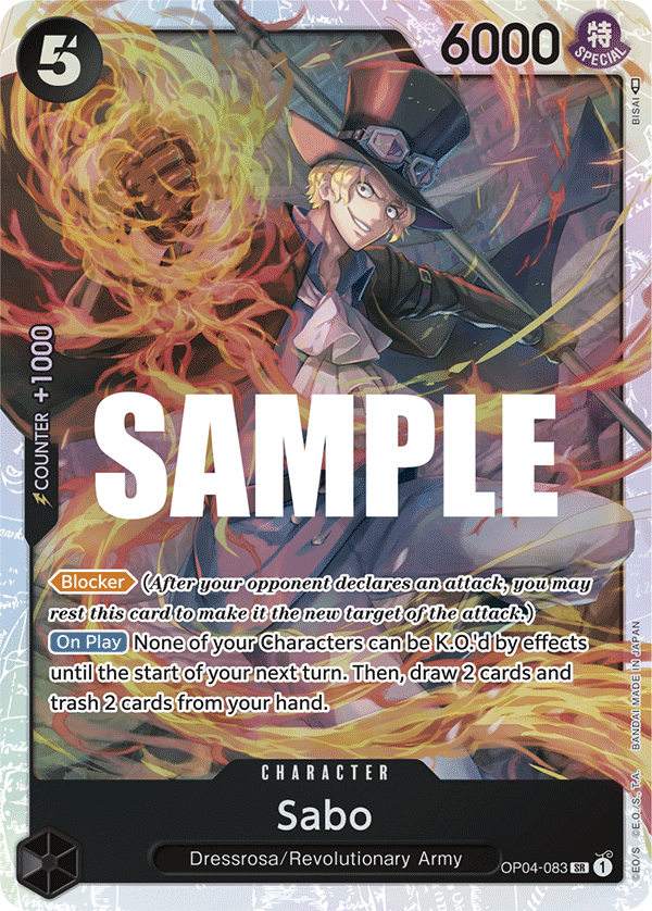 OP04-083 - Sabo (SR)