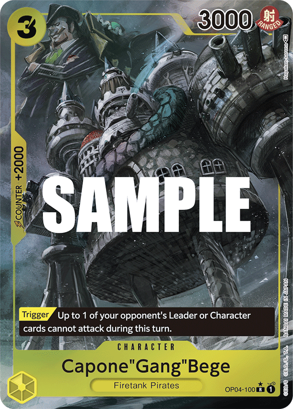 OP04-100 - Capone"Gang"Bege (Alt Art)