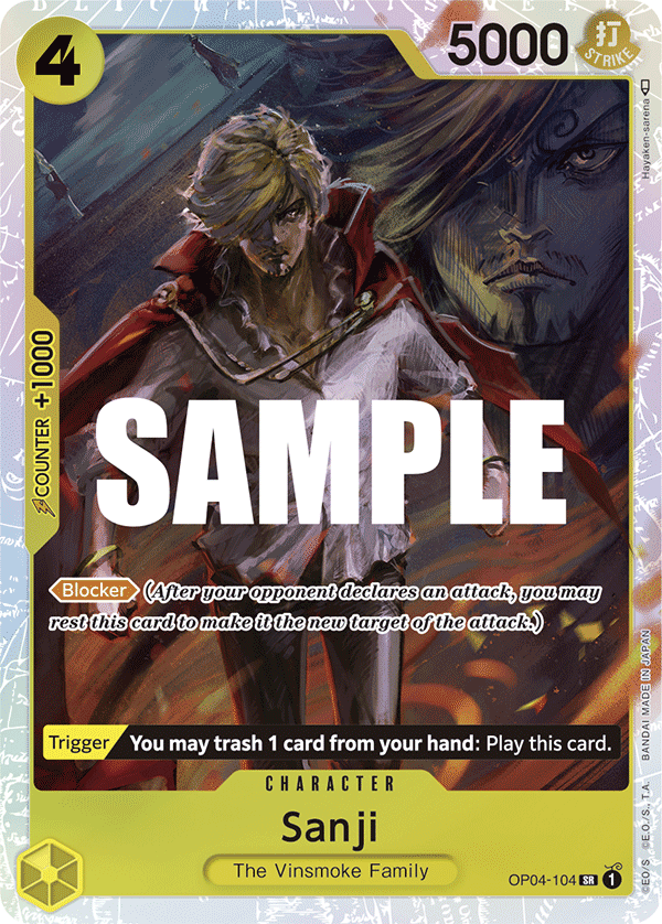 OP04-104 - Sanji (SR)