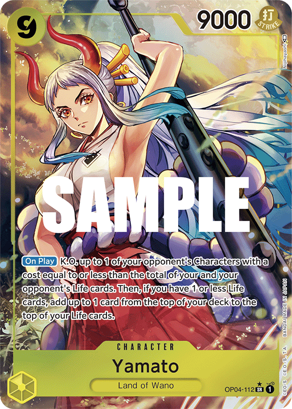 OP04-112 - Yamato (SR) (Alt Art)